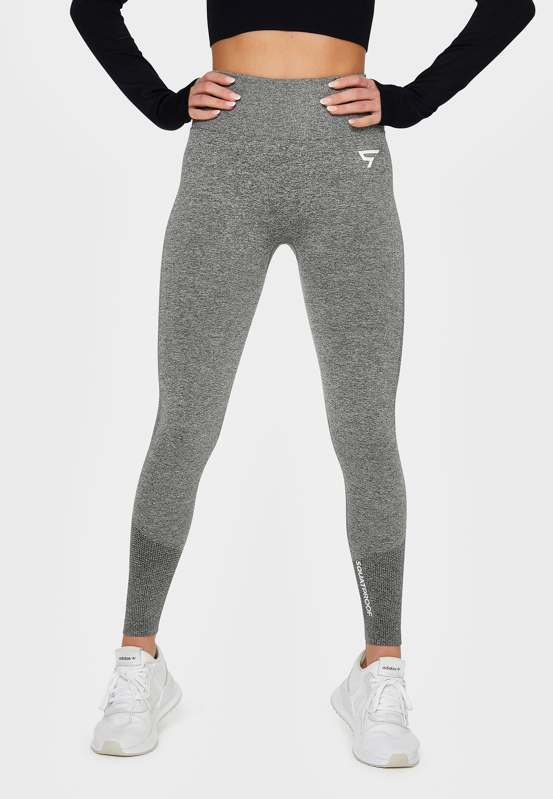 Leggings Barbell+ Nahtlose Sport-Leggings mit hoher Taille
