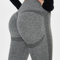 Leggings Barbell+ Nahtlose Sport-Leggings mit hoher Taille
