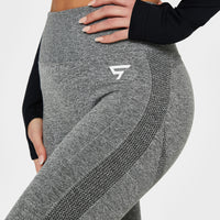 Leggings Barbell+ Nahtlose Sport-Leggings mit hoher Taille