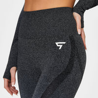 Leggings Dark Ombre+ Nahtlose Sport-Leggings mit hoher Taille