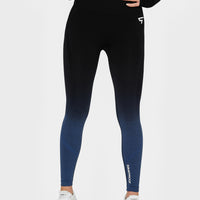 Leggings Dark Ombre+ Nahtlose Sport-Leggings mit hoher Taille