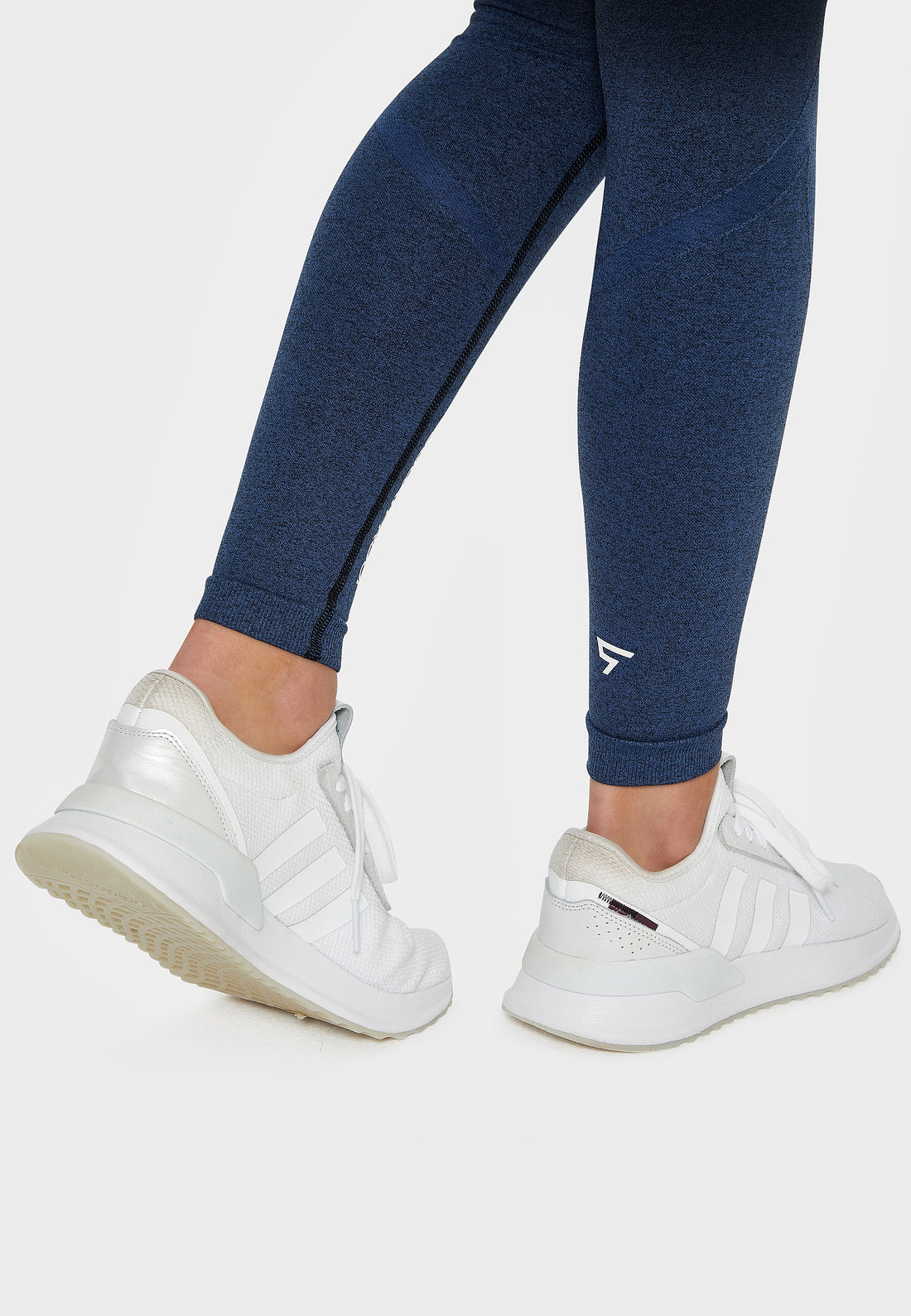 Leggings Dark Ombre+ Nahtlose Sport-Leggings mit hoher Taille
