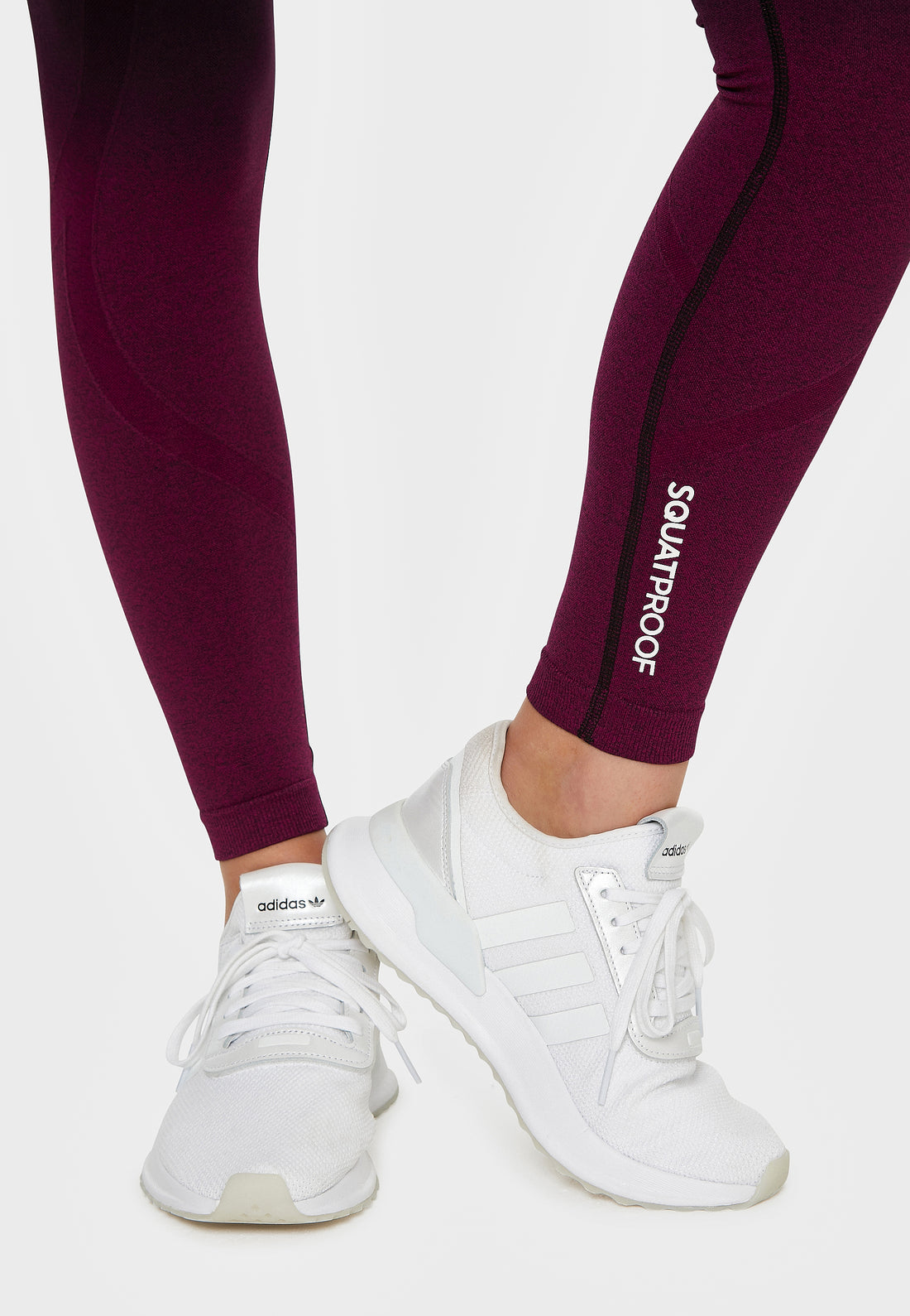 Leggings Dark Ombre+ Nahtlose Sport-Leggings mit hoher Taille