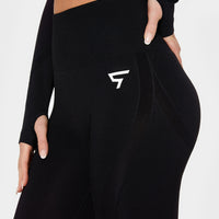 Leggings Dark Ombre+ Nahtlose Sport-Leggings mit hoher Taille