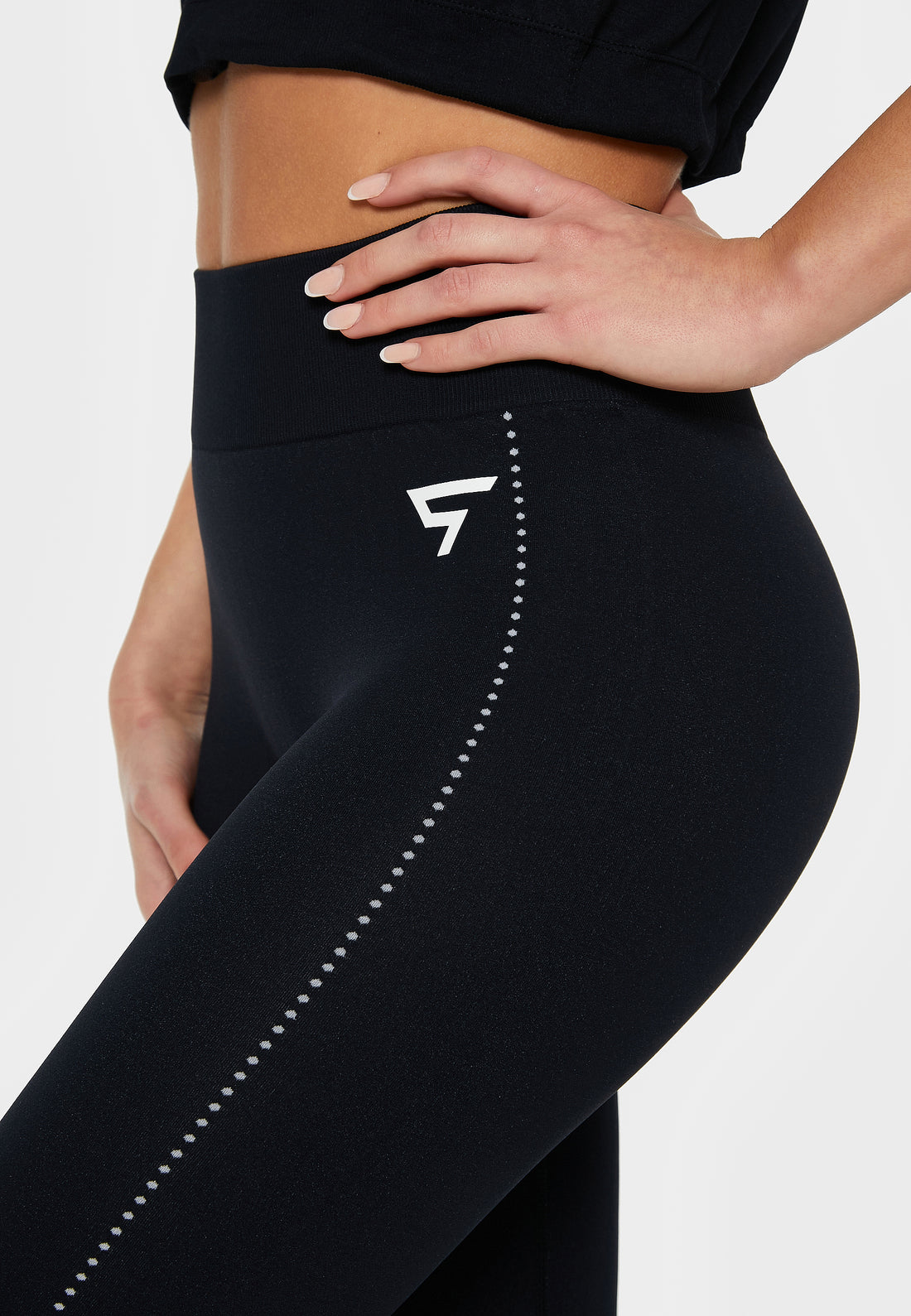 Leggings Gym+ Nahtlose Sport-Leggings mit hoher Taille