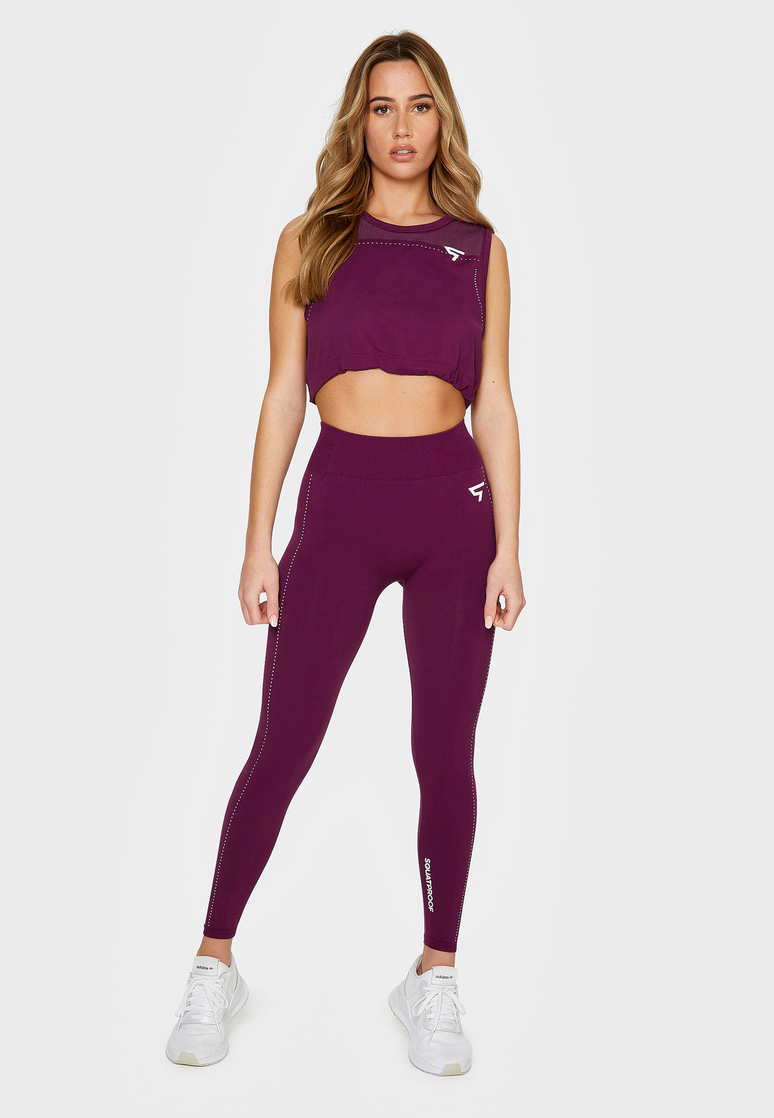 Leggings Gym+ Nahtlose Sport-Leggings mit hoher Taille