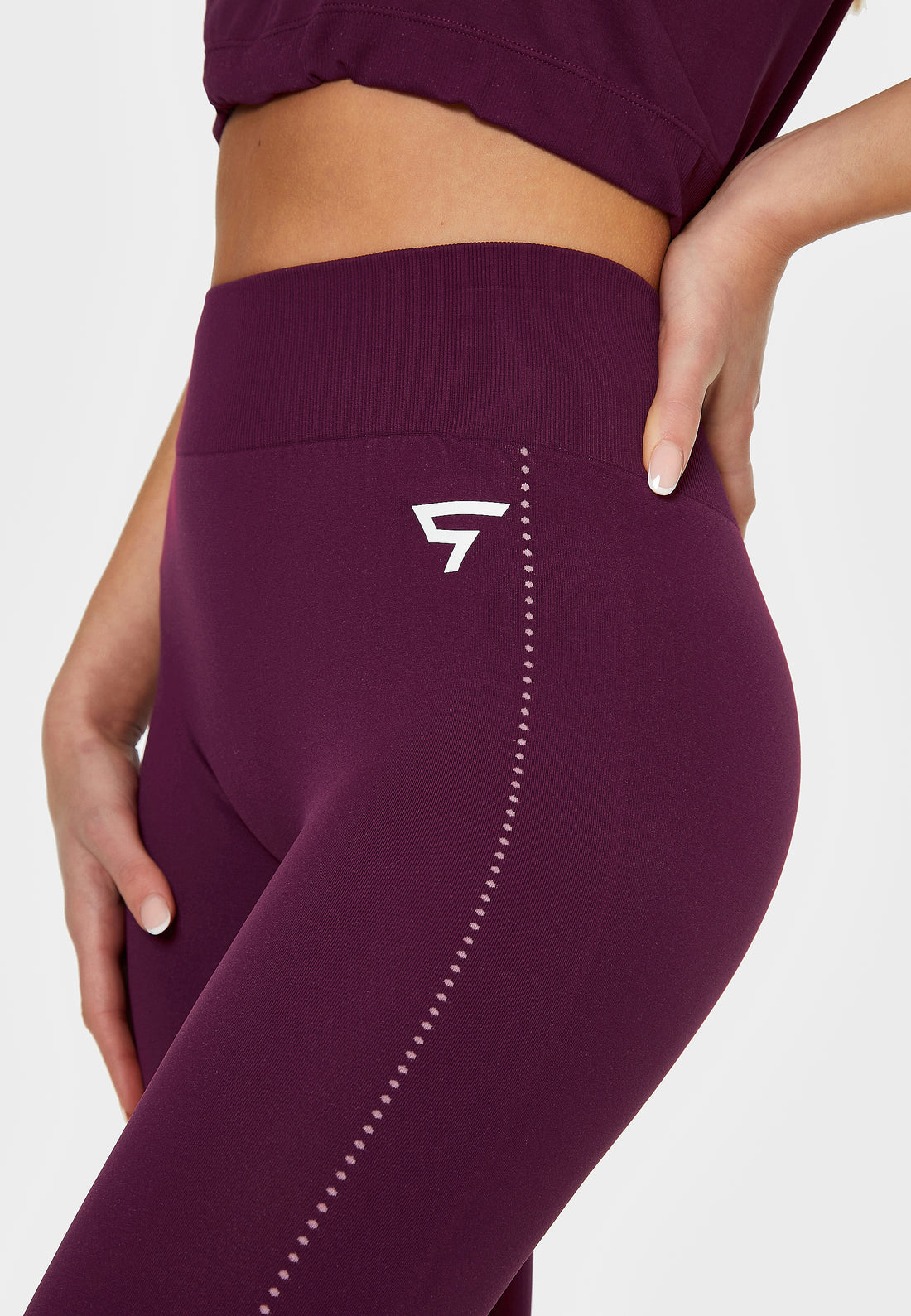 Leggings Gym+ Nahtlose Sport-Leggings mit hoher Taille