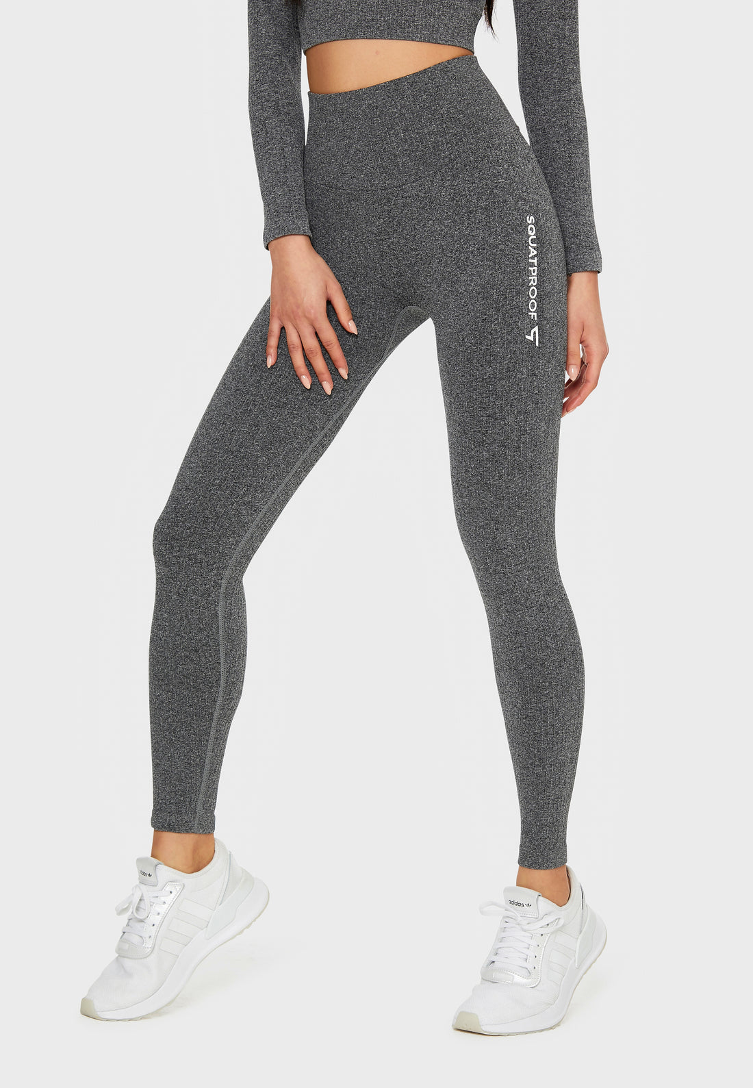 Leggings Joy+ Gerippte nahtlose Sportleggings