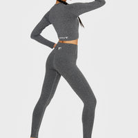 Leggings Joy+ Gerippte nahtlose Sportleggings