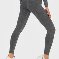 Leggings Joy+ Gerippte nahtlose Sportleggings