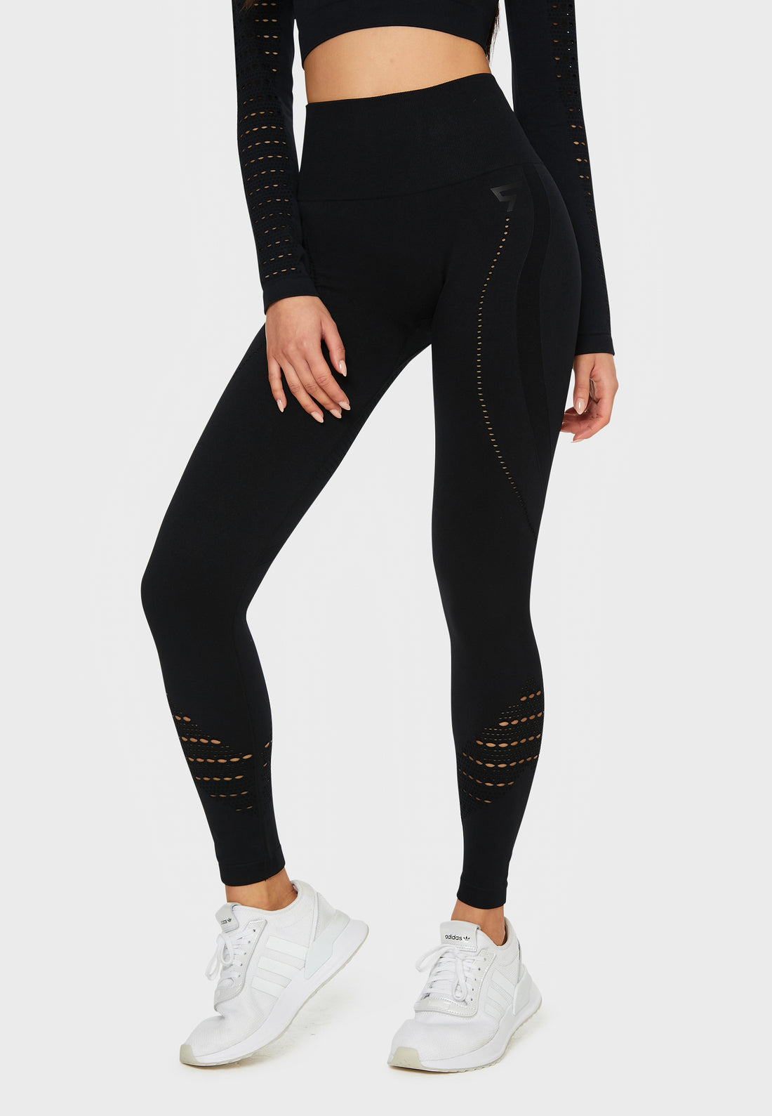 Leggings Leverage+ Nahtlose Sport-Leggings mit hoher Taille