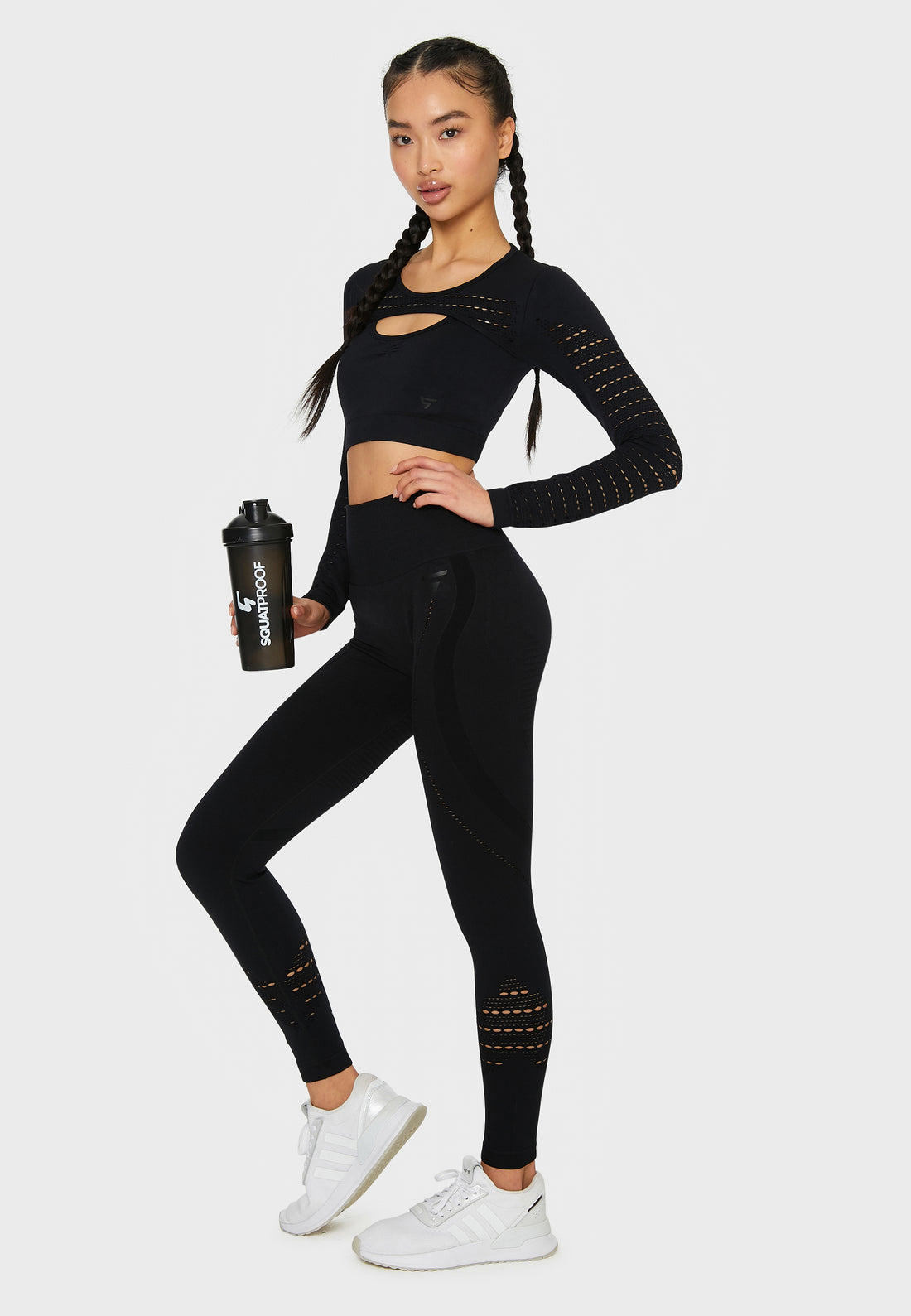 Leggings Leverage+ Nahtlose Sport-Leggings mit hoher Taille