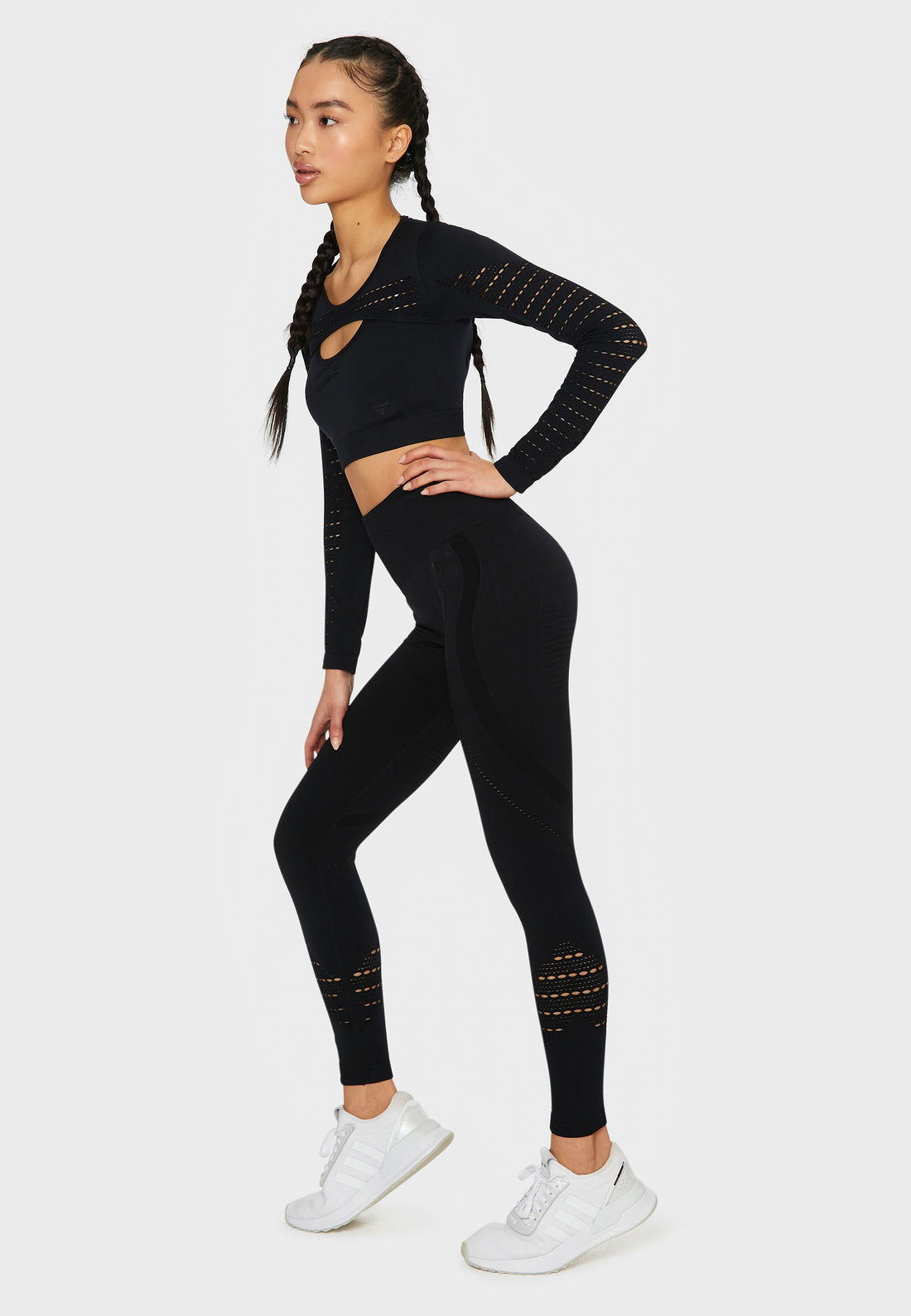 Leggings Leverage+ Nahtlose Sport-Leggings mit hoher Taille