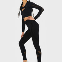 Leggings Leverage+ Nahtlose Sport-Leggings mit hoher Taille