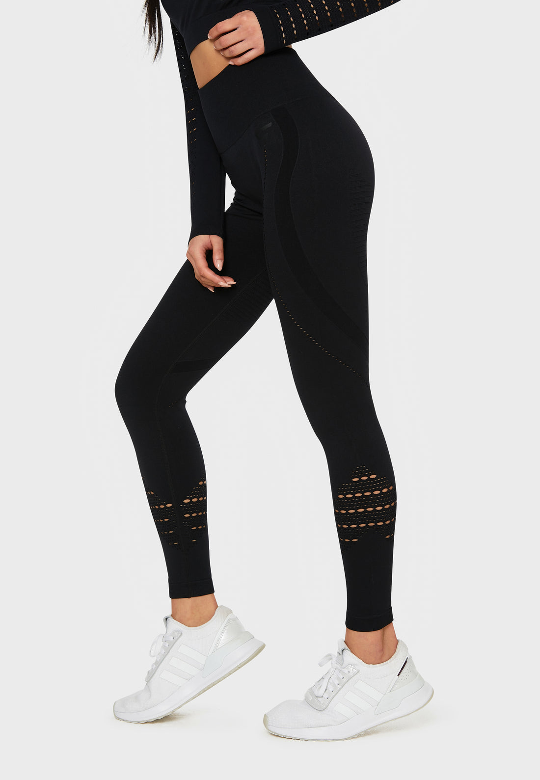 Leggings Leverage+ Nahtlose Sport-Leggings mit hoher Taille
