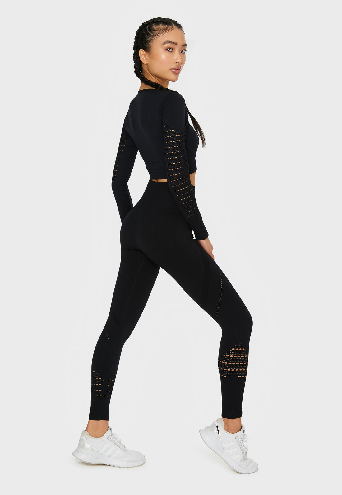 Leggings Leverage+ Nahtlose Sport-Leggings mit hoher Taille