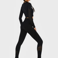Leggings Leverage+ Nahtlose Sport-Leggings mit hoher Taille