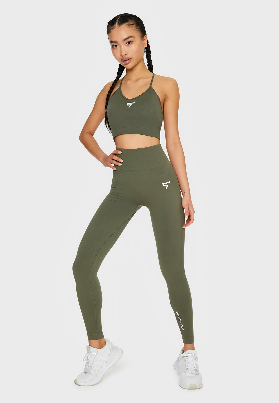 Leggings Lunges+ Nahtlose Sport-Leggings mit hoher Taille