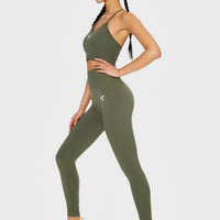 Leggings Lunges+ Nahtlose Sport-Leggings mit hoher Taille