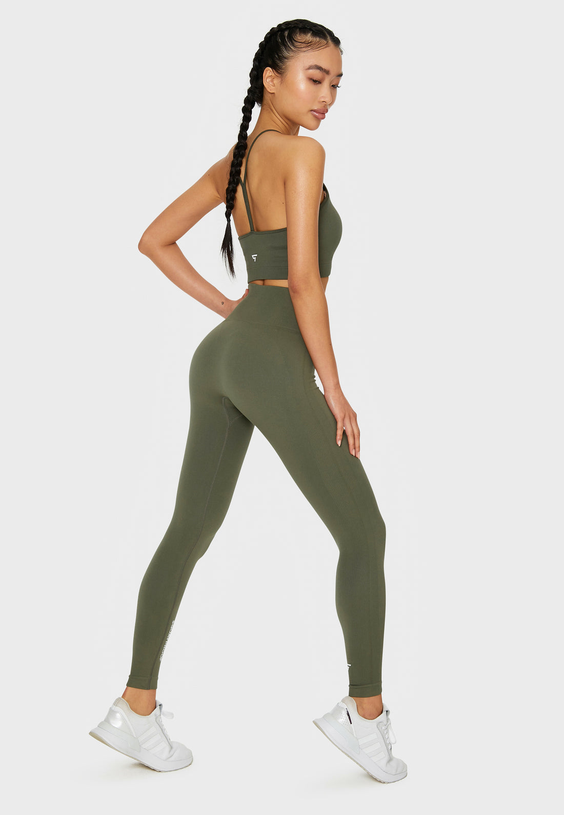 Leggings Lunges+ Nahtlose Sport-Leggings mit hoher Taille