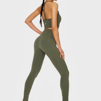 Leggings Lunges+ Nahtlose Sport-Leggings mit hoher Taille