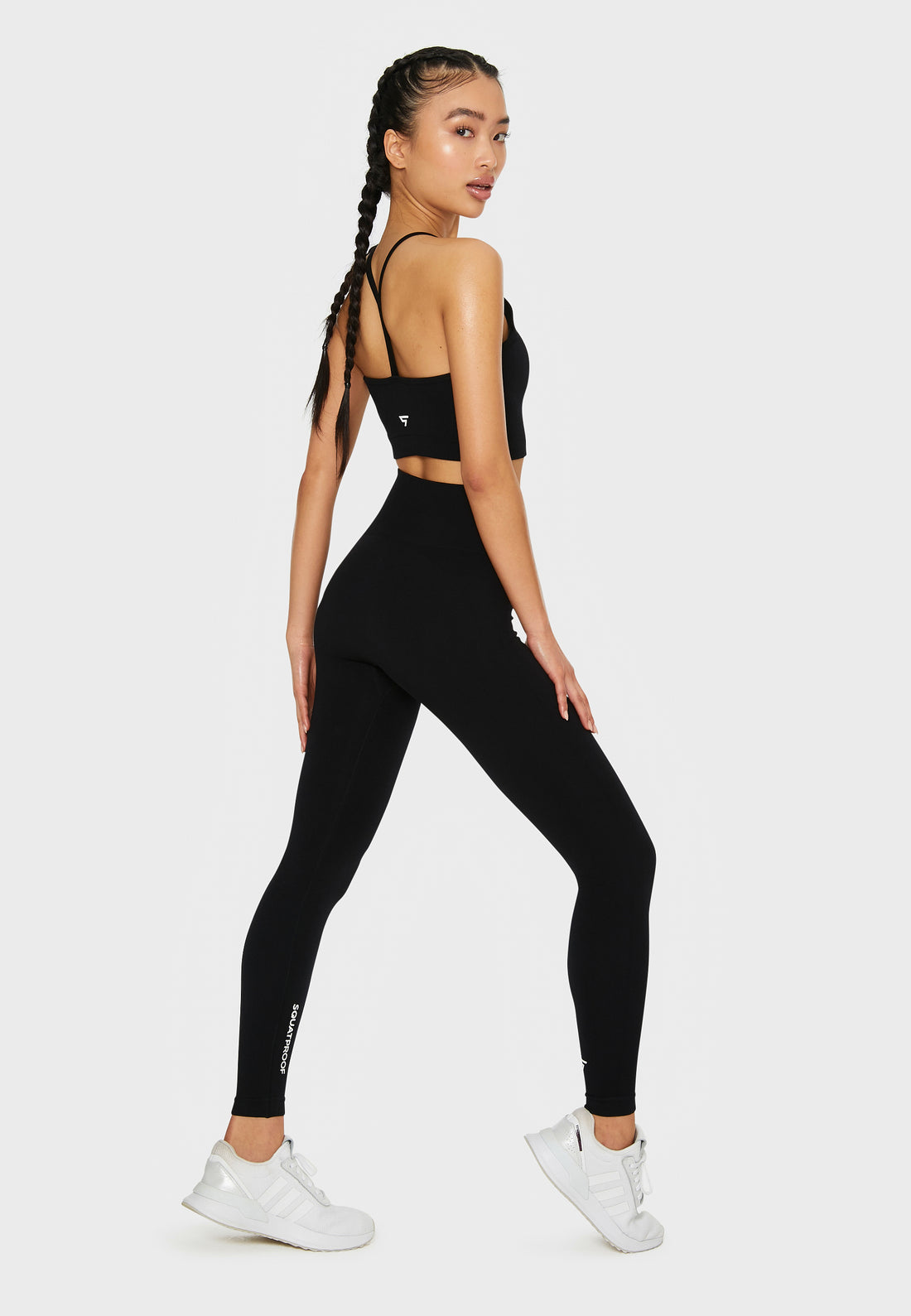 Leggings Lunges+ Nahtlose Sport-Leggings mit hoher Taille