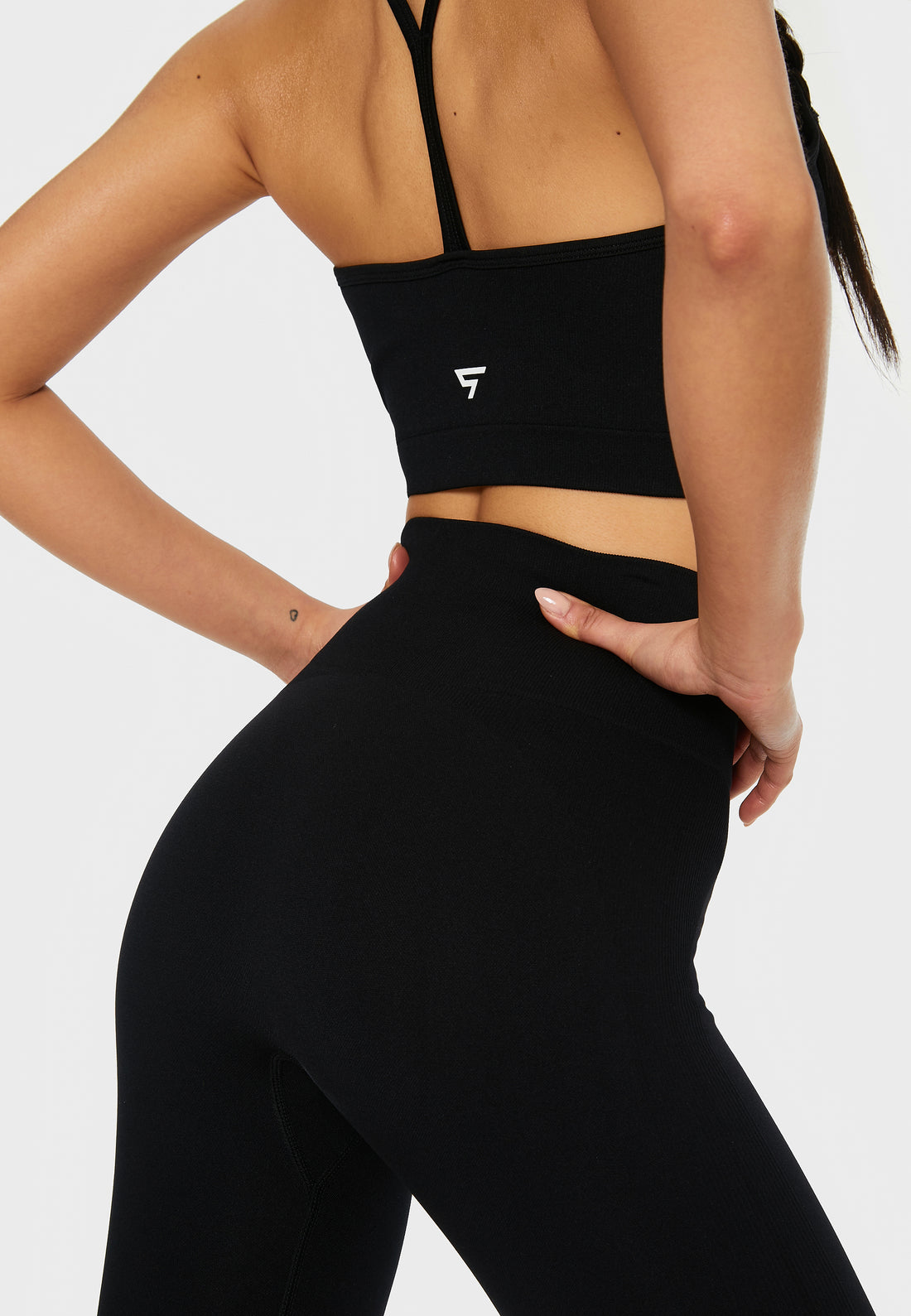 Leggings Lunges+ Nahtlose Sport-Leggings mit hoher Taille