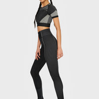 Leggings Power+ Nahtlose Sport-Leggings mit hoher Taille