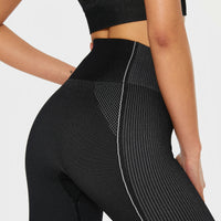 Leggings Power+ Nahtlose Sport-Leggings mit hoher Taille