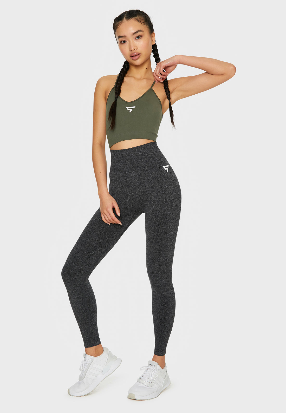 Leggings Powerful+ Nahtlose Sport-Leggings mit hoher Taille