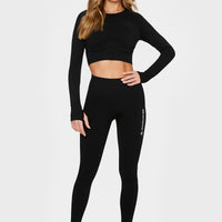 Leggings Pull+ Nahtlose Sport-Leggings mit hoher Taille
