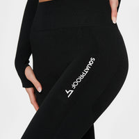 Leggings Pull+ Nahtlose Sport-Leggings mit hoher Taille