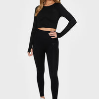 Leggings Purpouse+ Nahtlose Sport-Leggings mit hoher Taille