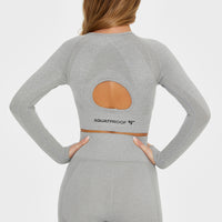 Long sleeve Purpouse+ Seamless Cropped Long Sleeve Sport Top