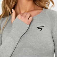 Long sleeve Purpouse+ Seamless Cropped Long Sleeve Sport Top