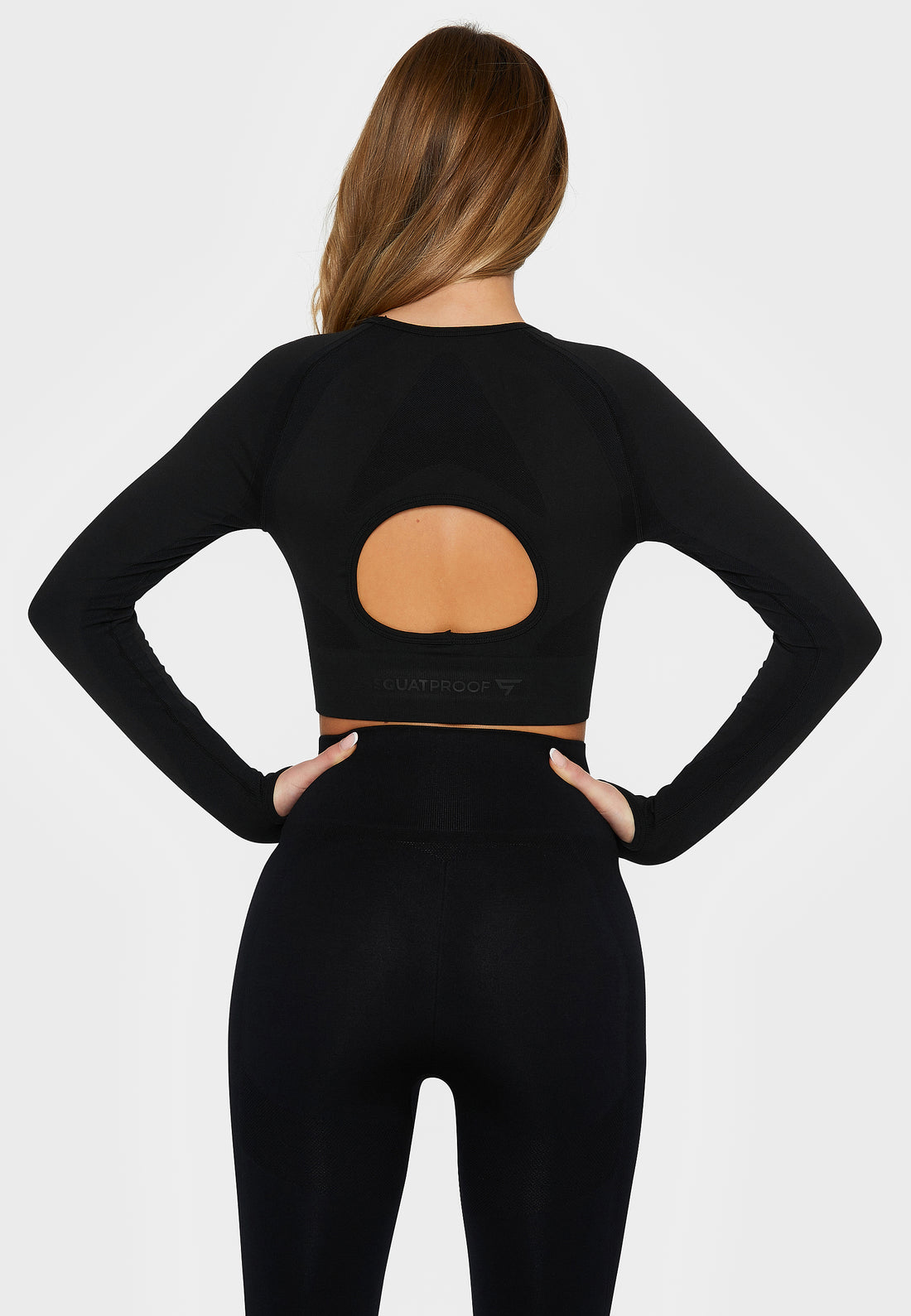 Long sleeve Purpouse+ Seamless Cropped Long Sleeve Sport Top