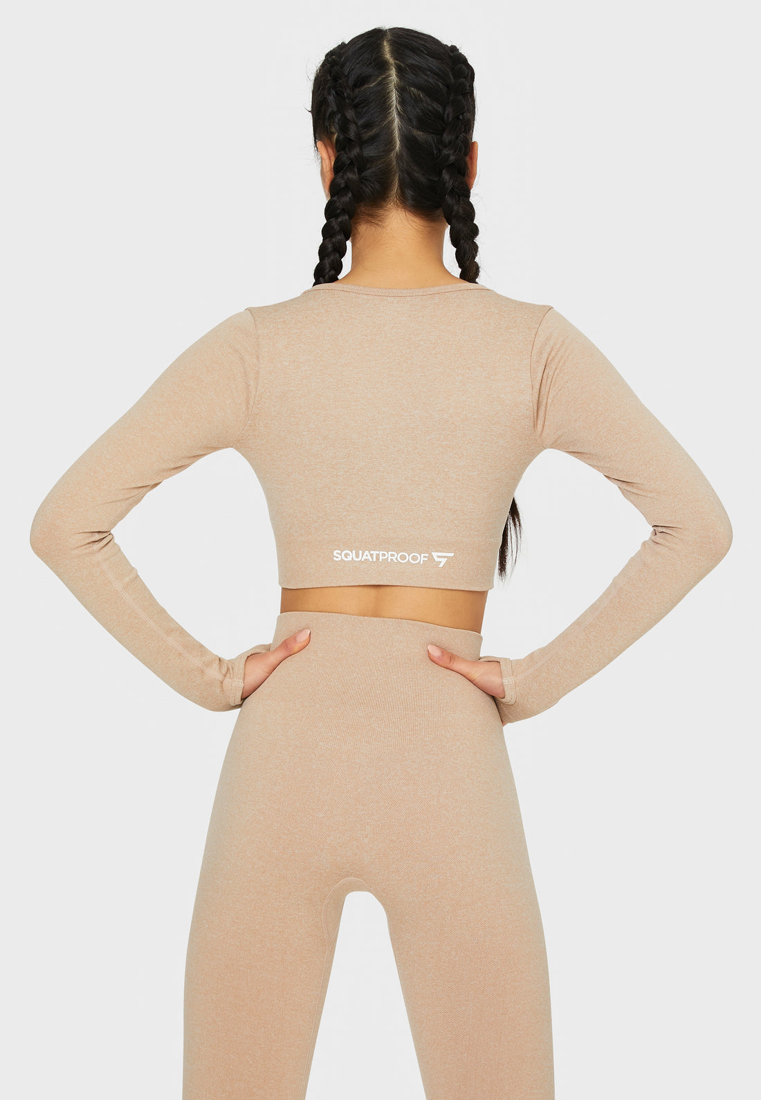 Long Sleeve Relax+ Seamless Cropped Long Sleeve Sport Top