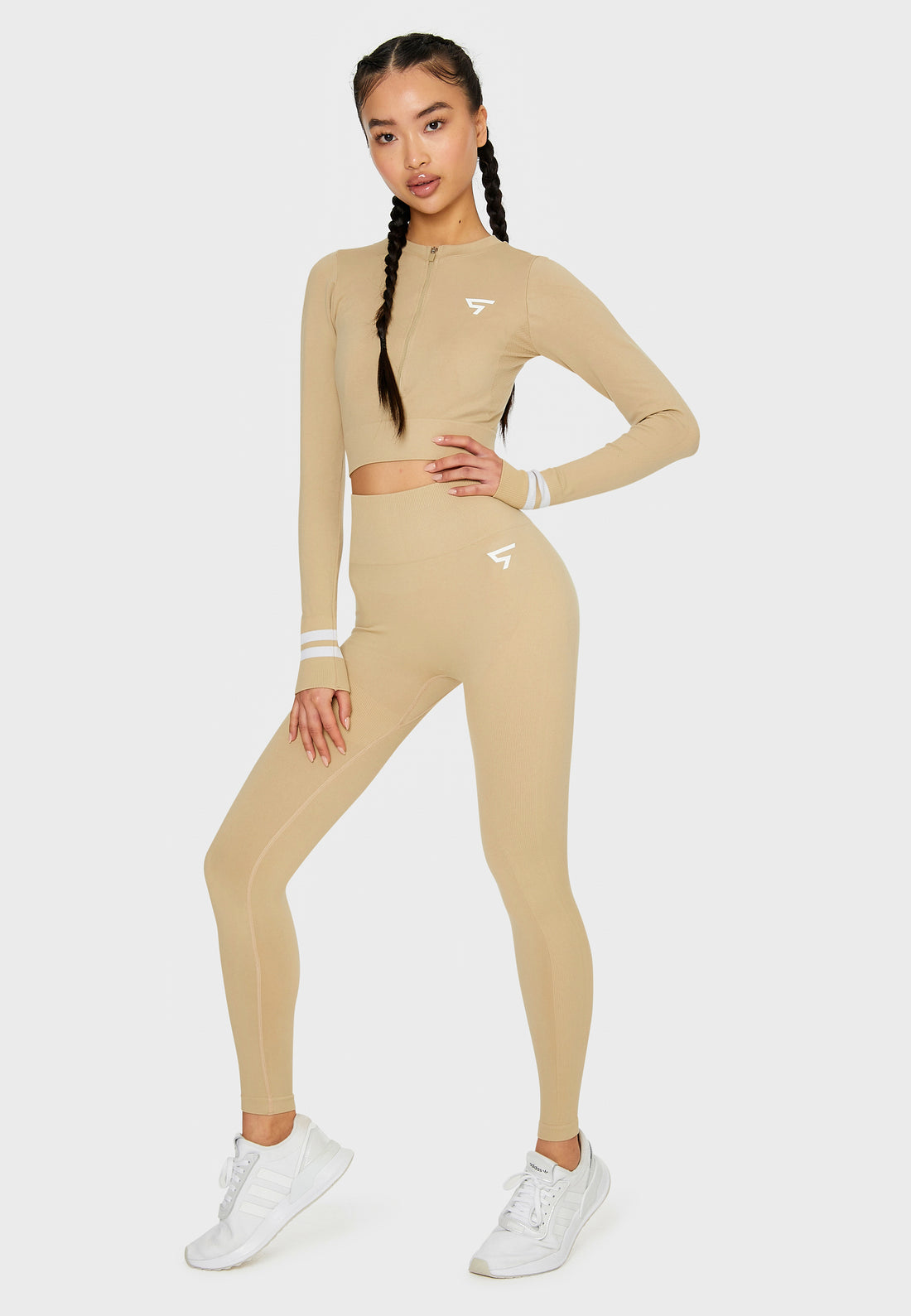 Leggings Target+ Nahtlose Sport-Leggings mit hoher Taille