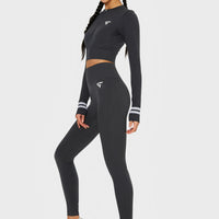 Leggings Target+ Nahtlose Sport-Leggings mit hoher Taille