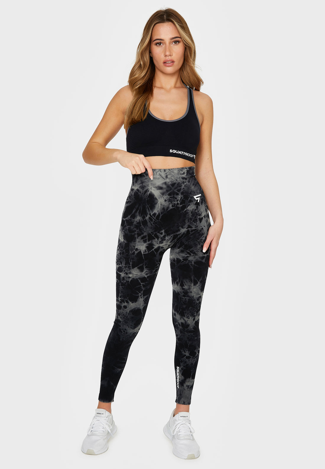 Leggings Tiedye+ Nahtlose Sport-Leggings mit hoher Taille