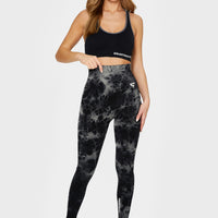 Leggings Tiedye+ Nahtlose Sport-Leggings mit hoher Taille