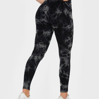 Leggings Tiedye+ Nahtlose Sport-Leggings mit hoher Taille
