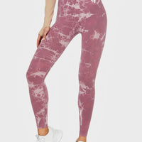 Leggings Tiedye+ Nahtlose Sport-Leggings mit hoher Taille