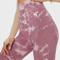 Leggings Tiedye+ Nahtlose Sport-Leggings mit hoher Taille