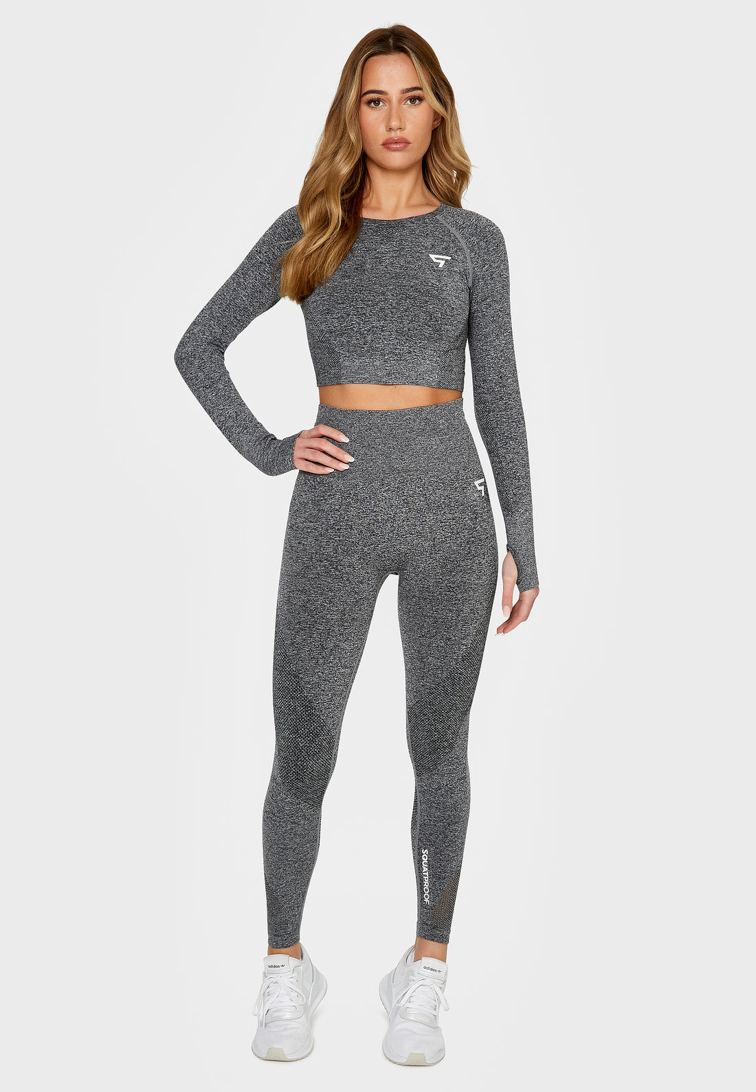 Long sleeve Intent+ Seamless Cropped Long Sleeve Sport Top