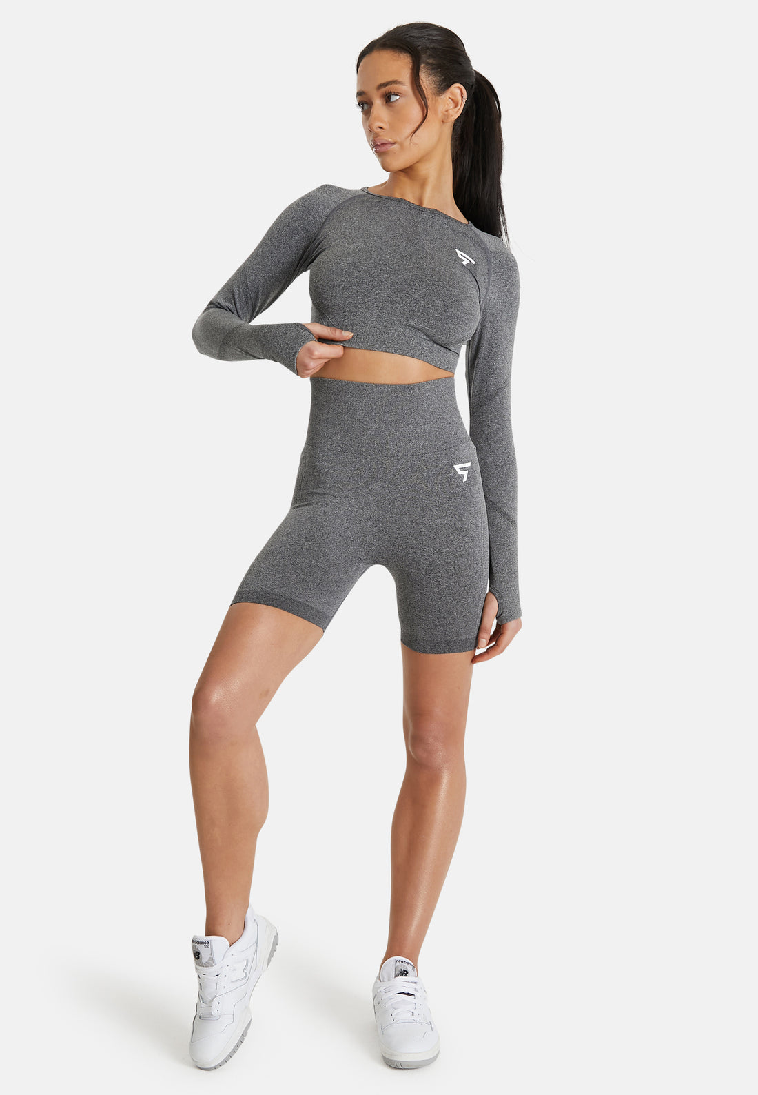 Langarm Action+ Nahtloses Langarm-Sport-Top