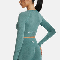 Langarm Action+ Nahtloses Langarm-Sport-Top