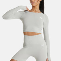 Langarm Action+ Nahtloses Langarm-Sport-Top