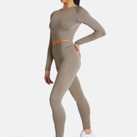 Leggings Joy+ Gerippte nahtlose Sportleggings