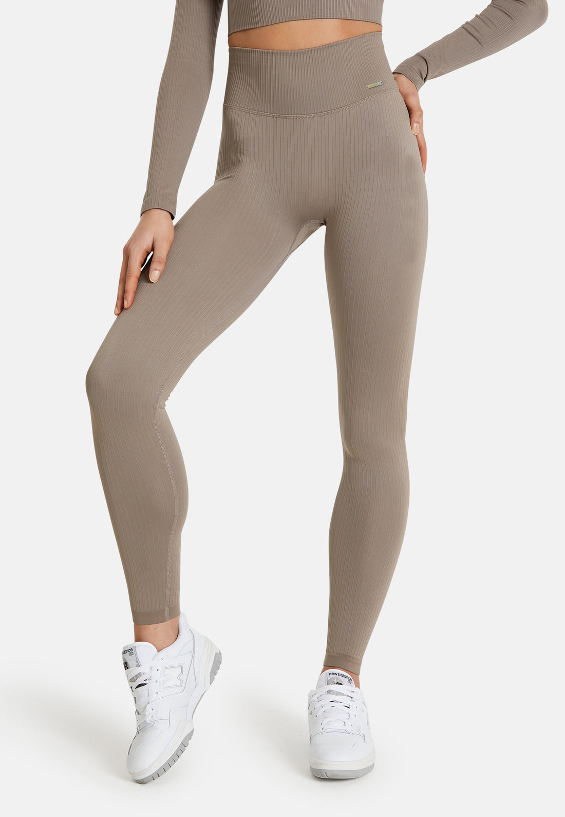 Leggings Joy+ Gerippte nahtlose Sportleggings